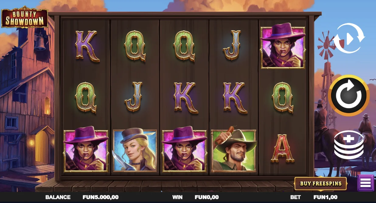 Gold Sheriff Ways similar slot comparison image for Wild Bounty Showdown players
