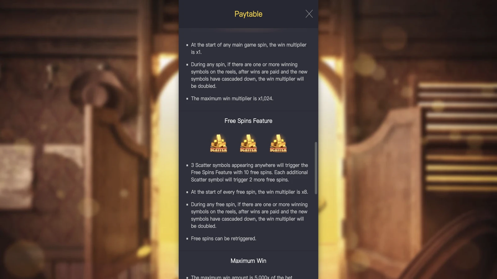 Wild Bounty Showdown bankroll strategy screenshot